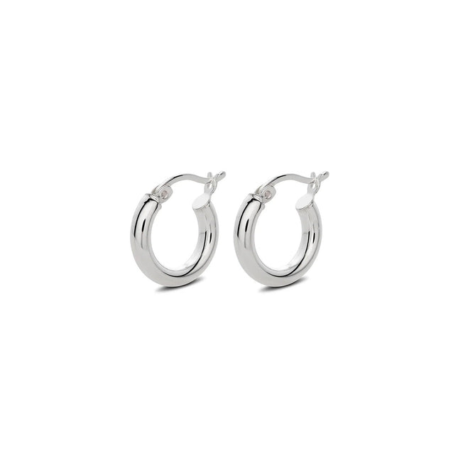 Ella Hoops Earrings - Silver - LoveStyle World