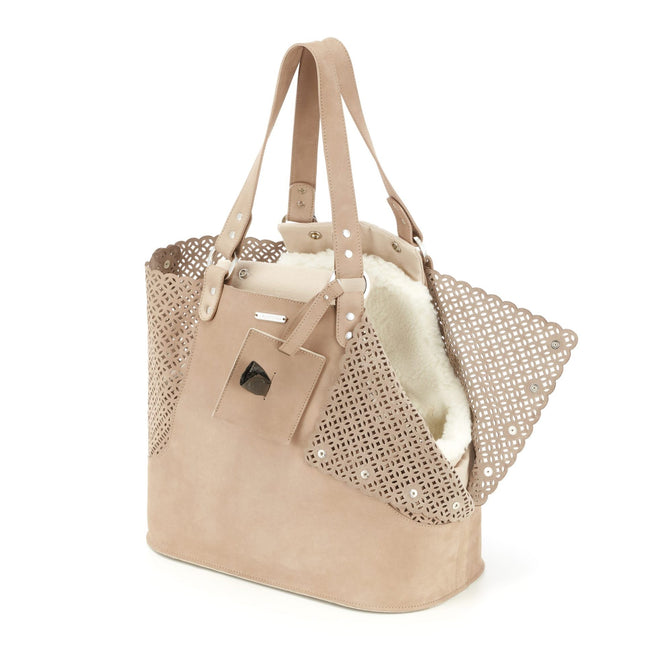 Elva Dog Carrier & Personal Bag - Nude - LoveStyle World