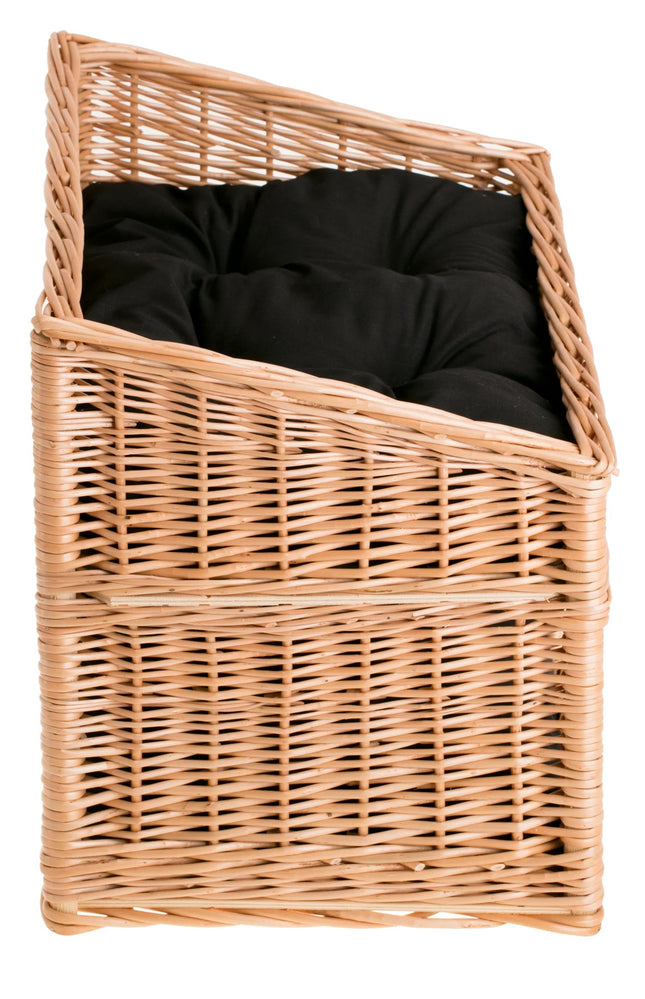 Estrella Wicker Cat House