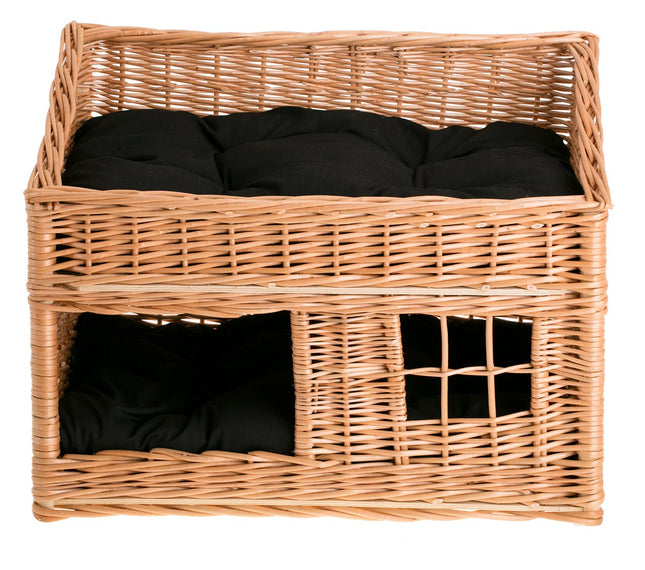 Estrella Wicker Cat House