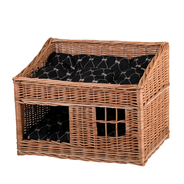 Estrella Wicker Cat House