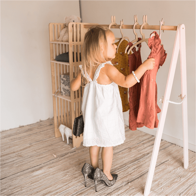 Kids Wooden Clothing Rack - LoveStyle World