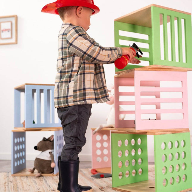Kids Wooden Toy Storage Cube - LoveStyle World