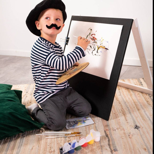 Wooden Chalkboard Easel for Kids