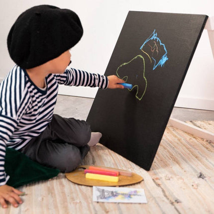 Wooden Chalkboard Easel for Kids
