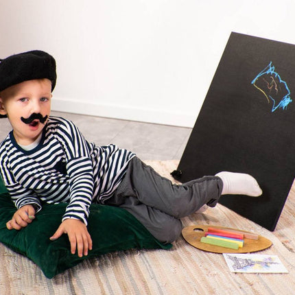 Wooden Chalkboard Easel for Kids