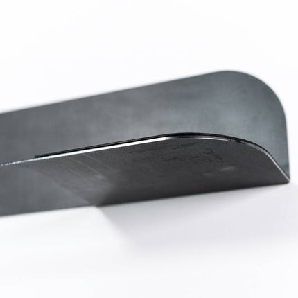 Steel & Wood Towel Rack - Waxed Steel