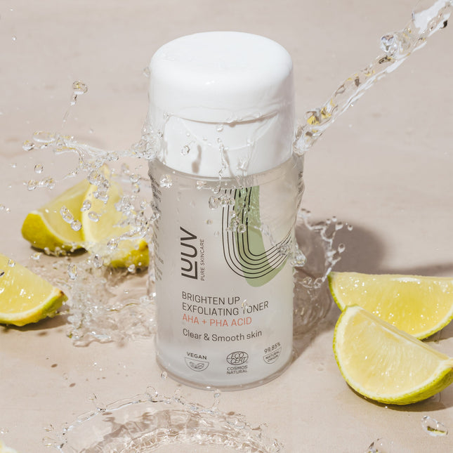 Exfoliating Face Toner with AHA + PHA Acid COSMOS, 120 ml - LoveStyle World