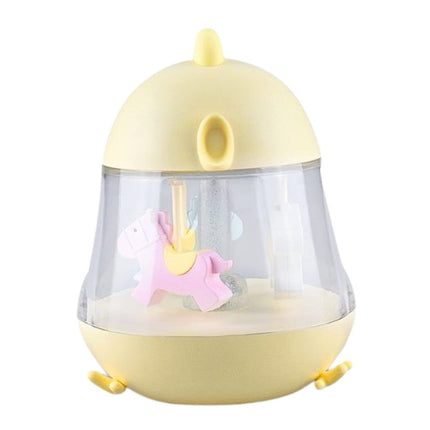 Lamp with Carousel and Music - Yellow