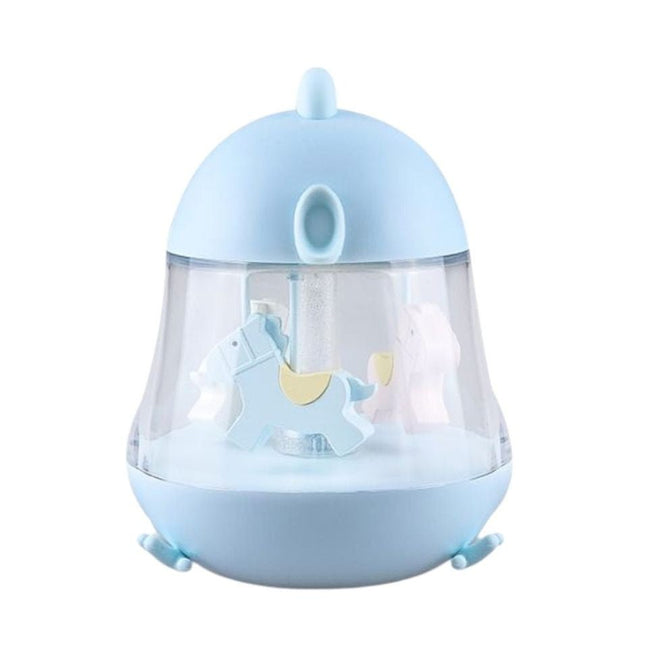 Lamp with Carousel and Music - Blue - LoveStyle World