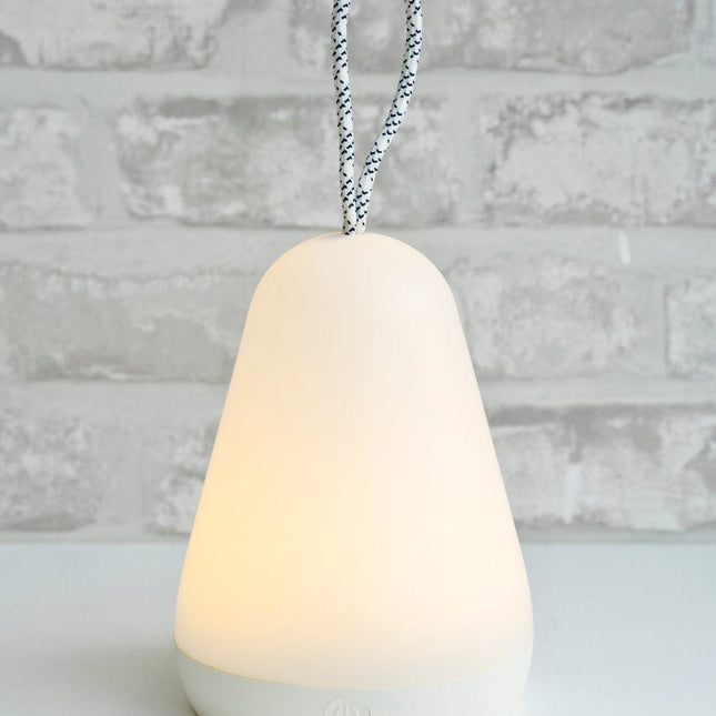 Lantern Lamp with Remote - White - LoveStyle World