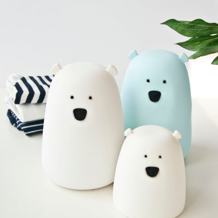 Little Bear Silicone Night Lamp - White