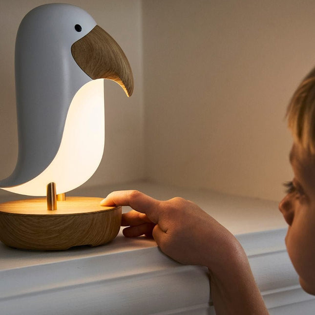 Lamp with Speaker - White Bird - LoveStyle World