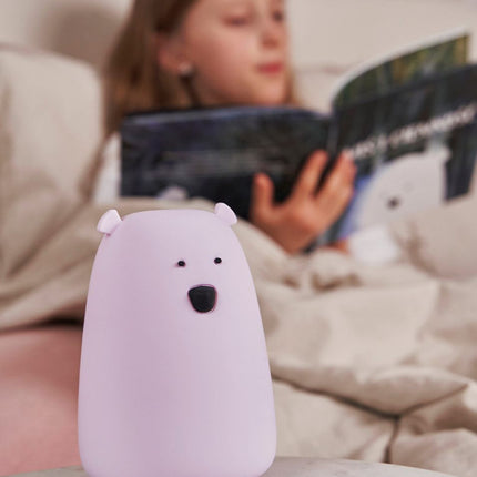 Big Bear Silicone Lamp - Lavender