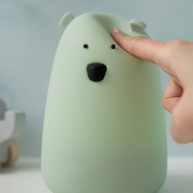 Big Bear Silicone Lamp - Sage - LoveStyle World