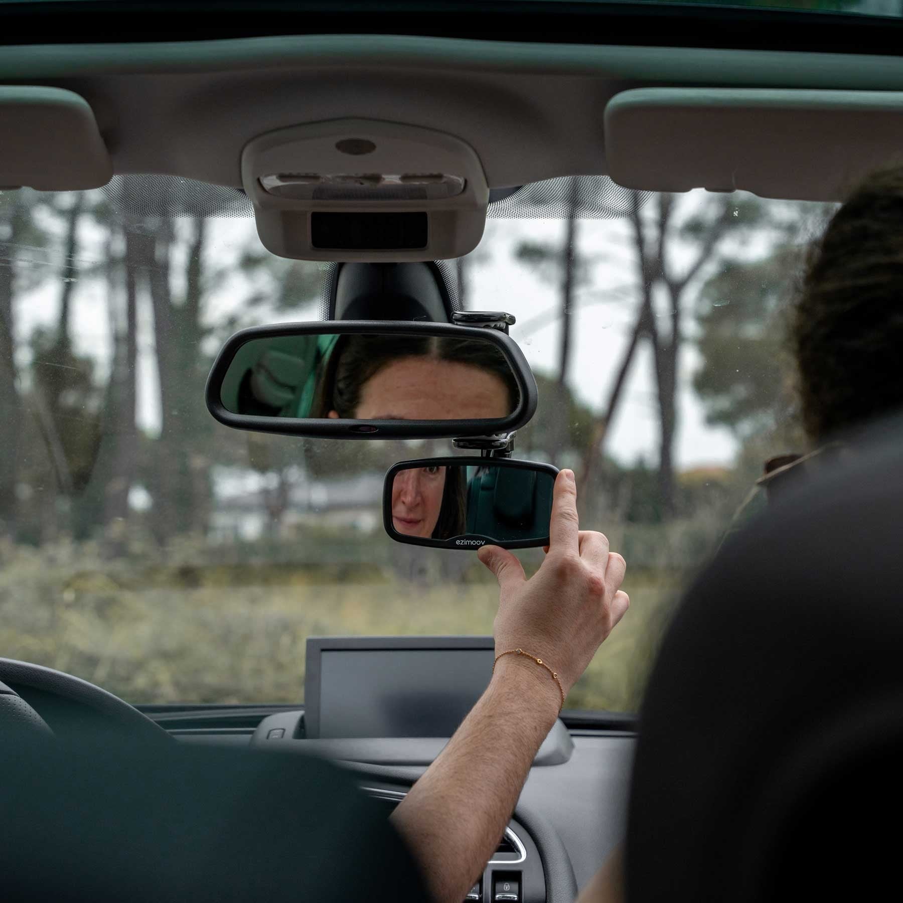 Clip-on Baby Rear view Mirror