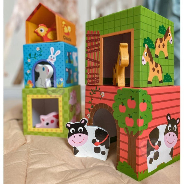 Farm in Boxes Cube Puzzle - LoveStyle World