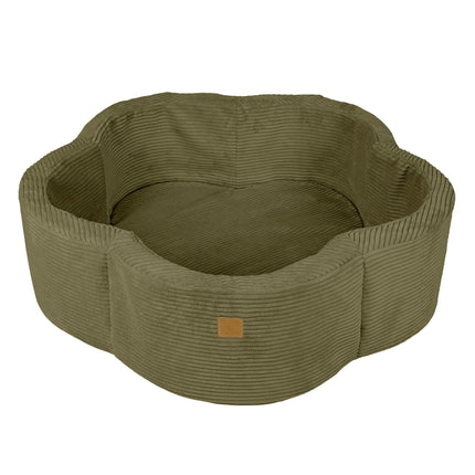 Foam Baby Ball Pit - Aesthetic Khaki Flower