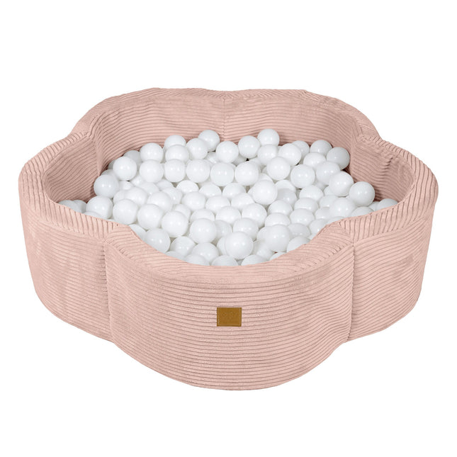 Baby Ball Pit, Foam, Without Balls - Aesthetic Pink Flower - LoveStyle World