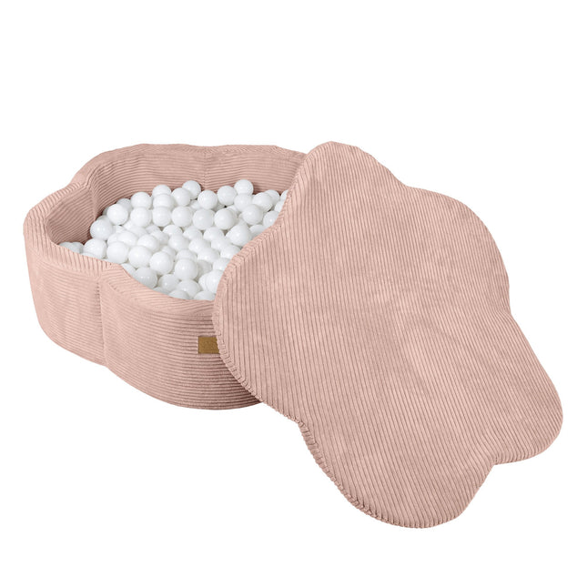 Baby Ball Pit, Foam, Without Balls - Aesthetic Pink Flower - LoveStyle World