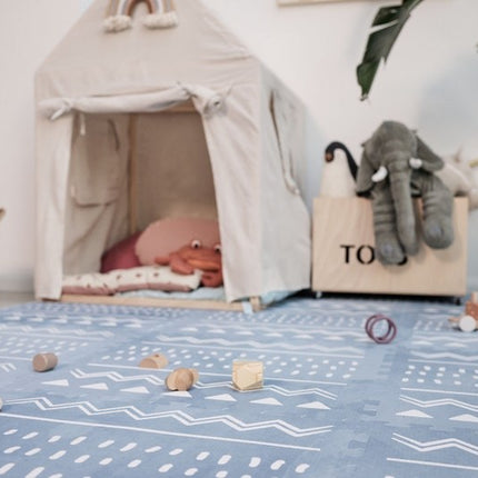 Foam Puzzle Playmat - Boho Azure