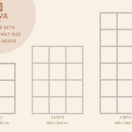 Foam Puzzle Playmat - Boho Classic