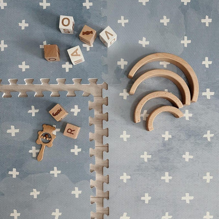 Foam Puzzle Playmat - Cross Azure