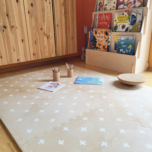 Foam Puzzle Playmat - Cross Sand - LoveStyle World