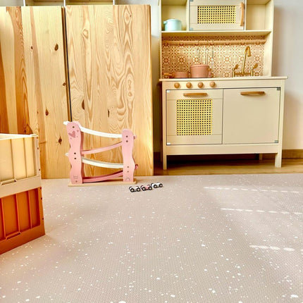 Foam Puzzle Playmat - Spots Cappuccino