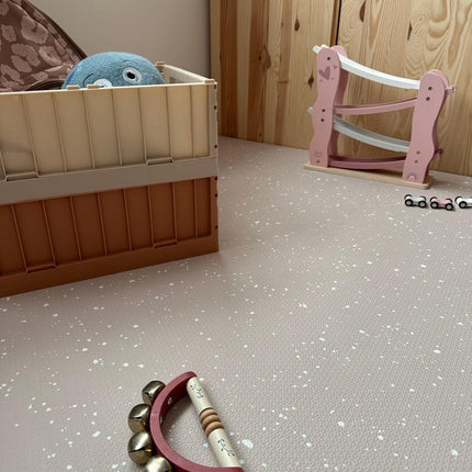 Foam Puzzle Playmat - Spots Cappuccino