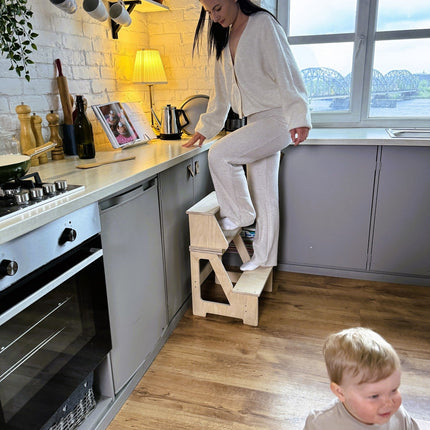 Folding Seat And Climbing Helper