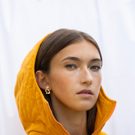 Folia Mini Earrings - Sunlit