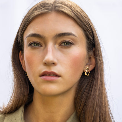Folia Mini Earrings - Sunlit
