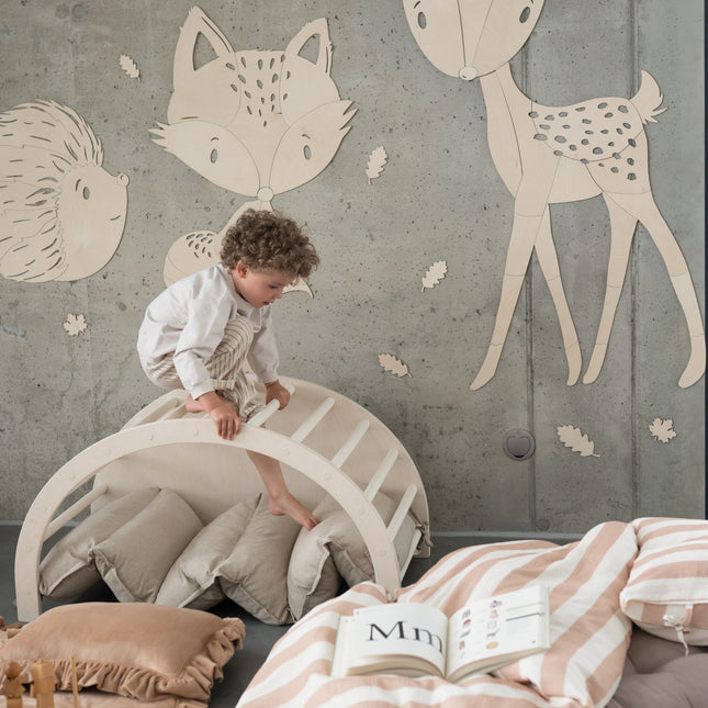 Fox Forest Animal - Wooden Wall Decoration - LoveStyle World