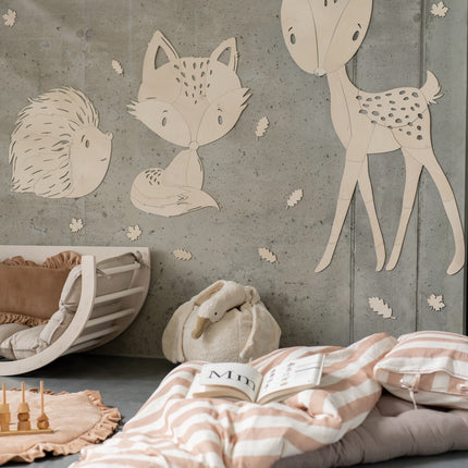 Fox Forest Animal - Wooden Wall Decoration