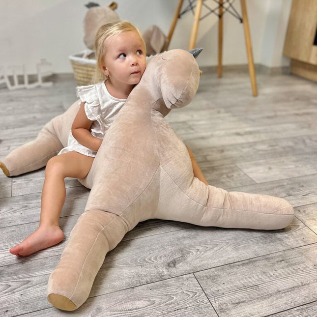 Giant Soft Toy Wingless Pegasus – Creamy