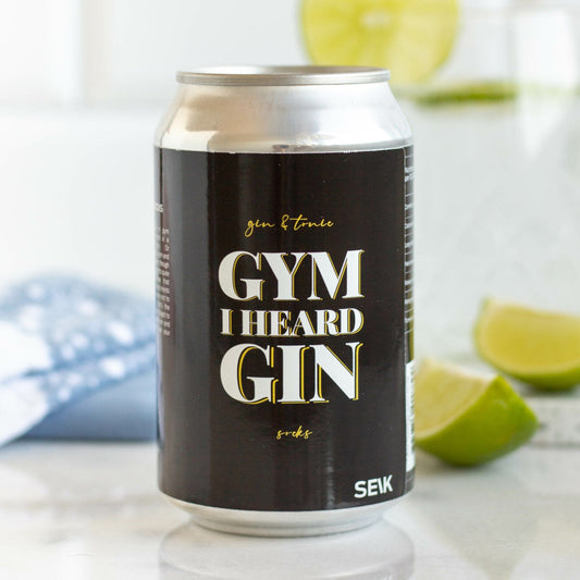 Gym? I heard Gin! - Gin & Tonic sokid (suurus 40-46)