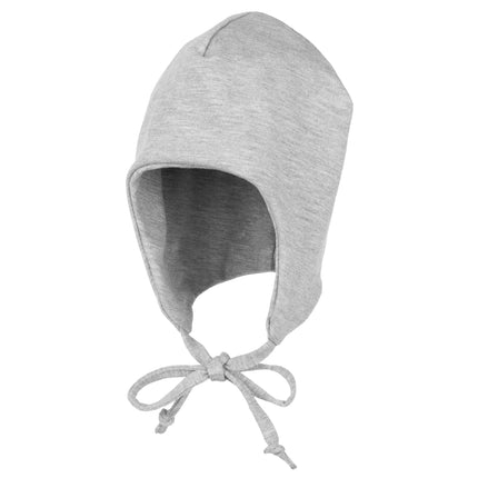Grey Cotton Baby Hat