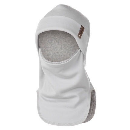 Grey Merino Wool Balaclava