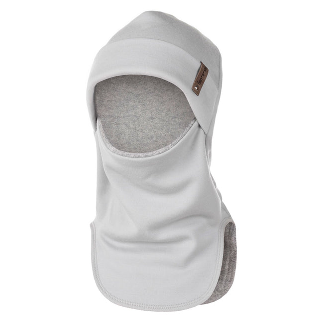 Grey Merino Wool Balaclava