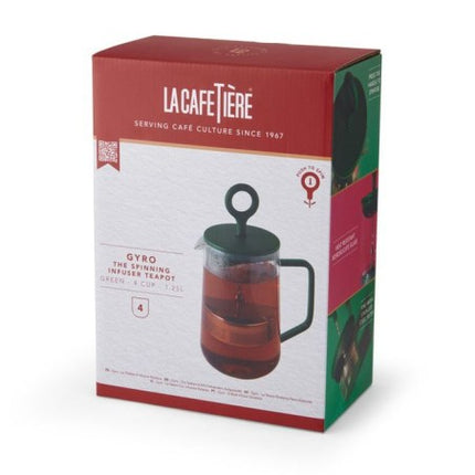 Gyro Teapot Green, 1.25 liters