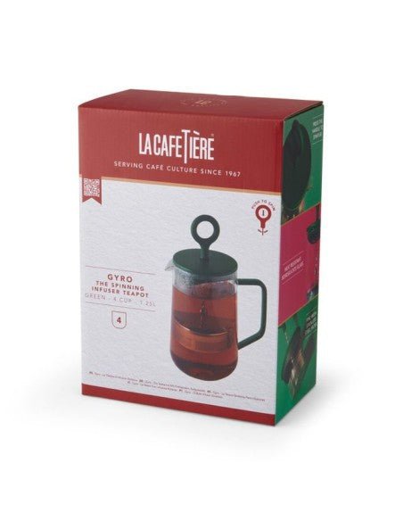 Gyro Teapot Green, 1.25 liters - LoveStyle World