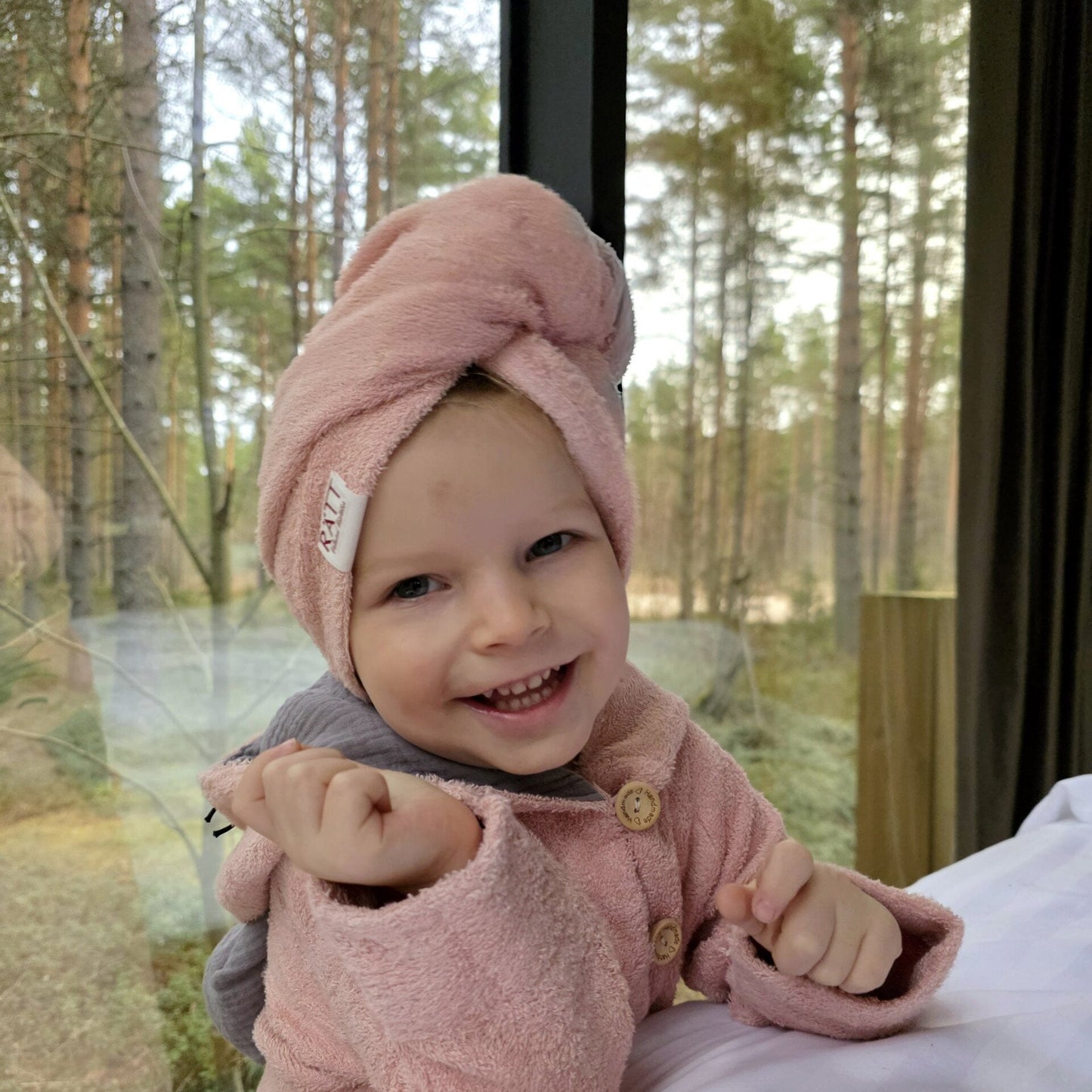 Hair Wrap for Women -  Bamboo Terry