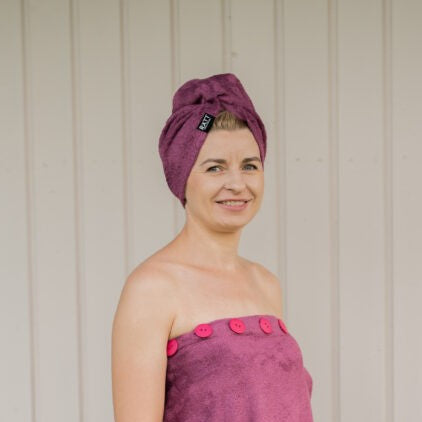 Hair Wrap for Women -  Bamboo Terry