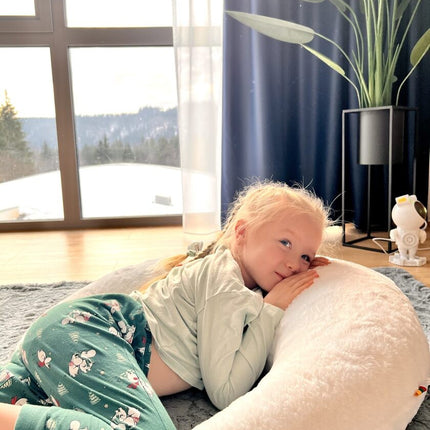 Handcrafted Giant Moon Pillow for Babies & Toddlers 