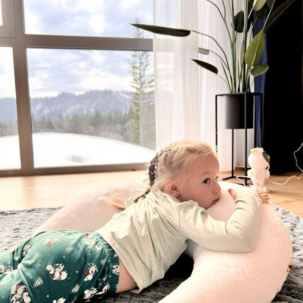 Handcrafted Giant Moon Pillow for Babies & Toddlers 