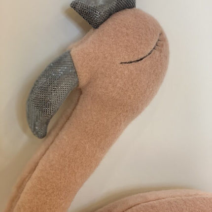 Handmade Pink Flamingo Soft Toy