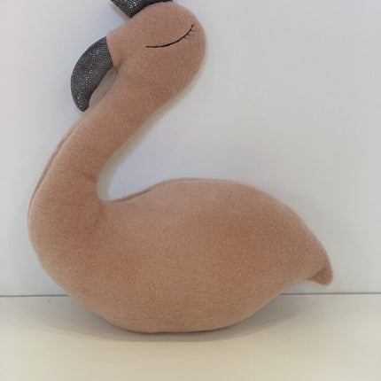 Handmade Pink Flamingo Soft Toy