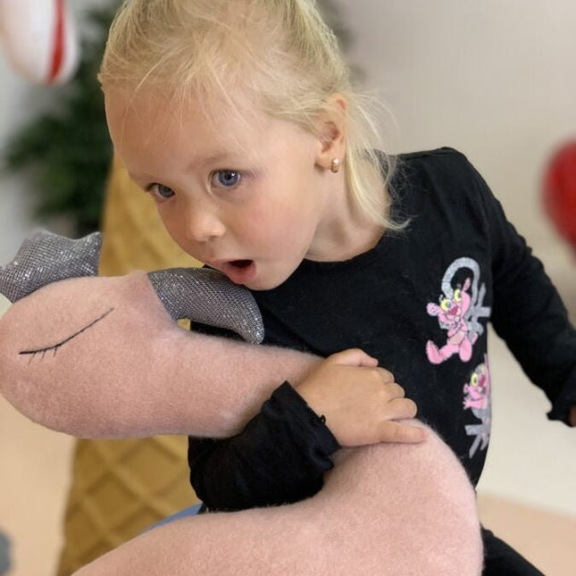 Handmade Pink Flamingo Soft Toy - LoveStyle World