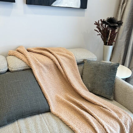 Handmade Bedspread & Blanket Teddy - Sand